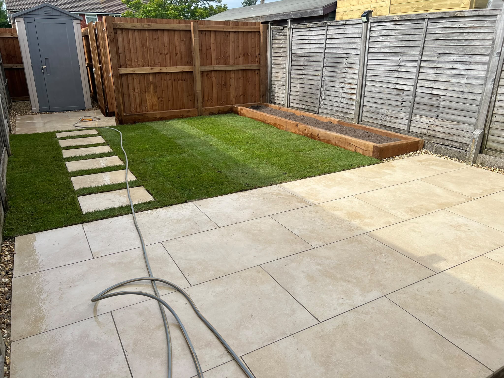 RT Landscaping completed project